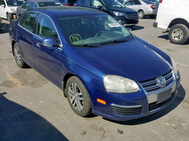 3VWSF71K66M811613 - 2006 VOLKSWAGEN JETTA 2.5 BLUE photo 1