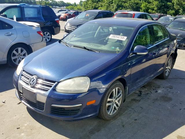 3VWSF71K66M811613 - 2006 VOLKSWAGEN JETTA 2.5 BLUE photo 2