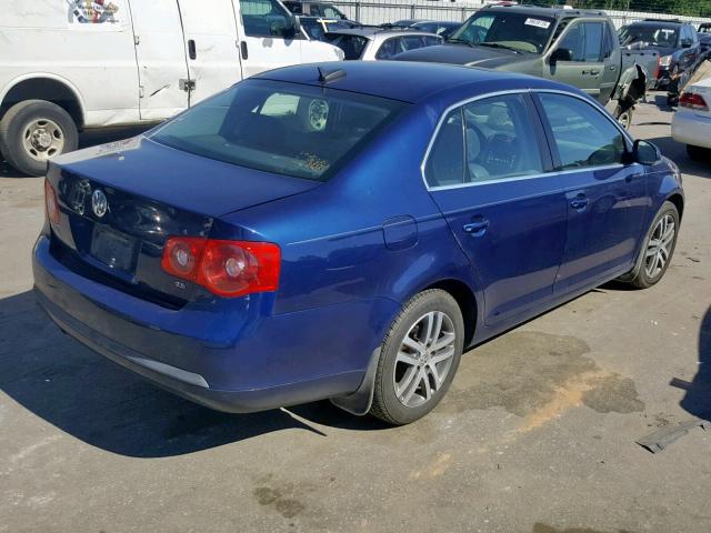 3VWSF71K66M811613 - 2006 VOLKSWAGEN JETTA 2.5 BLUE photo 4