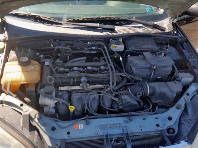 1FAFP34N46W142943 - 2006 FORD FOCUS ZX4 BLACK photo 7