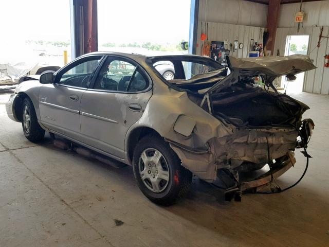 1G2WJ52J4YF130693 - 2000 PONTIAC GRAND PRIX SILVER photo 3