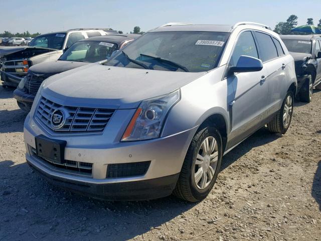 3GYFNBE38FS611089 - 2015 CADILLAC SRX LUXURY SILVER photo 2