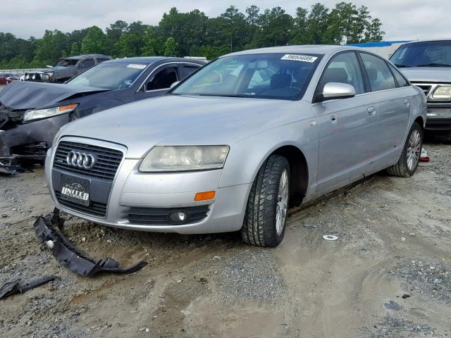 WAUDH74F47N170731 - 2007 AUDI A6 3.2 QUA SILVER photo 2