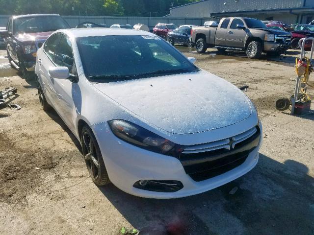 1C3CDFBH8DD135754 - 2013 DODGE DART SXT WHITE photo 1