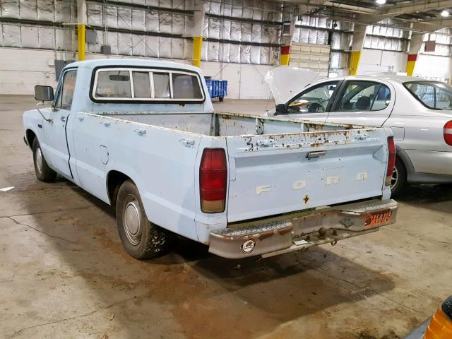 BXR89014 - 1980 FORD COURIER BLUE photo 3