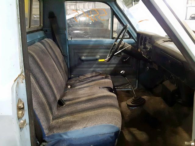 BXR89014 - 1980 FORD COURIER BLUE photo 5