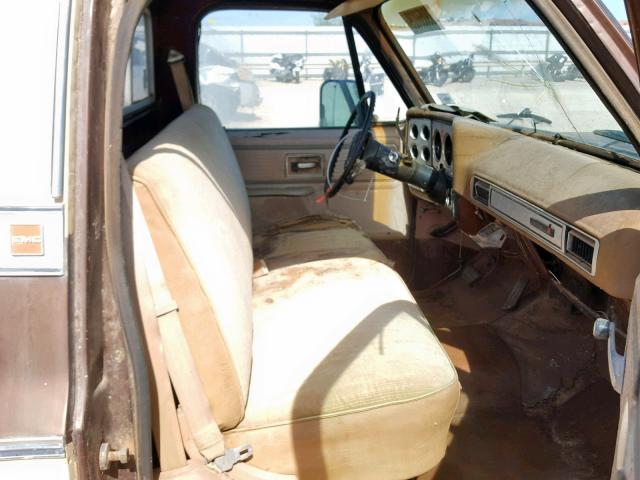 TCL448F736507 - 1978 GMC PICKUP BROWN photo 5