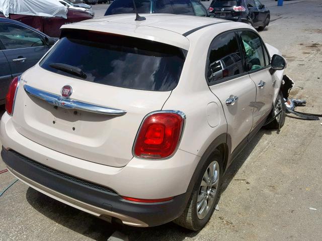 ZFBCFXBT6GP402136 - 2016 FIAT 500X EASY CREAM photo 4