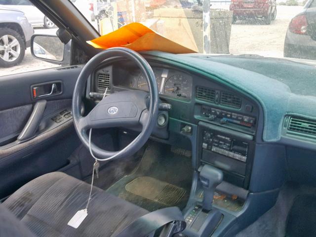 4S3BC6322N7605426 - 1992 SUBARU LEGACY L BLUE photo 9