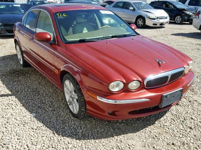 SAJEA51C73WD16638 - 2003 JAGUAR X-TYPE 3.0 MAROON photo 1