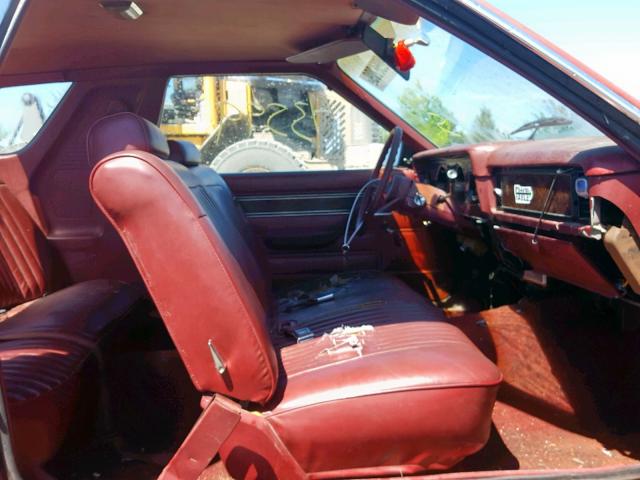 1FABP22B1BK105223 - 1981 FORD FAIRMONT F RED photo 5