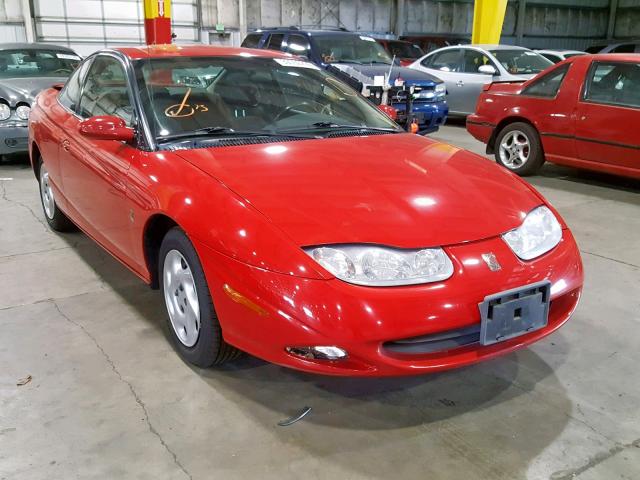 1G8ZY14742Z276770 - 2002 SATURN SC2 RED photo 1