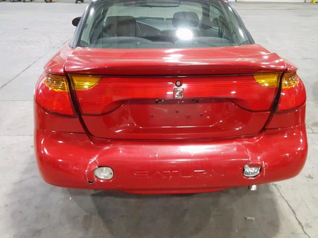 1G8ZY14742Z276770 - 2002 SATURN SC2 RED photo 9