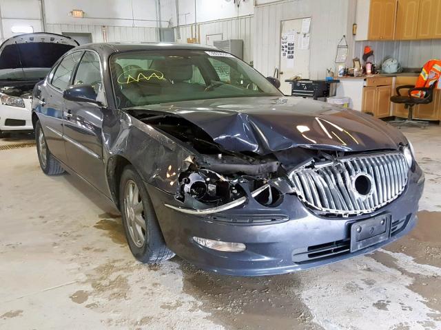 2G4WD582891115184 - 2009 BUICK LACROSSE C GRAY photo 1