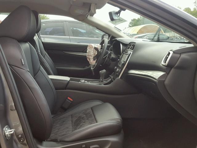 1N4AA6AP0HC437920 - 2017 NISSAN MAXIMA 3.5 GRAY photo 5