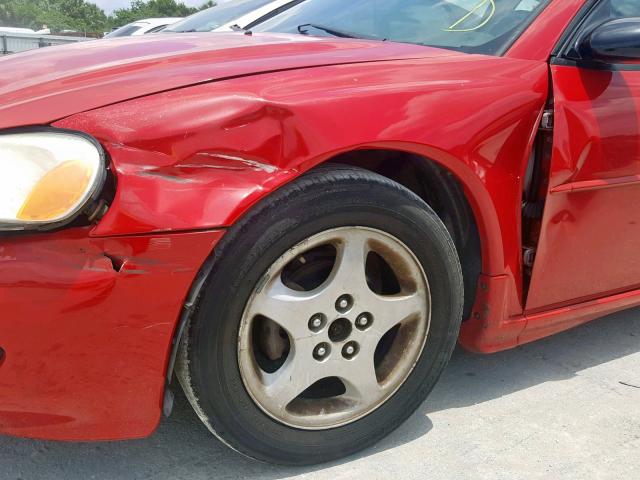 4B3AG42G02E037444 - 2002 DODGE STRATUS SE RED photo 9