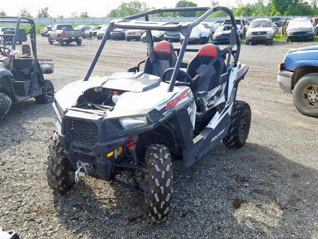 3NSVAE875JH464859 - 2018 POLARIS RZR 900 EP WHITE photo 2