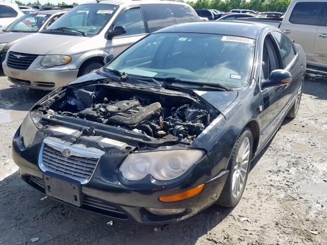 2C3AE76K92H258107 - 2002 CHRYSLER 300M SPECI BLACK photo 2