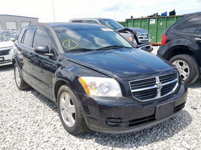 1B3HB48B88D768485 - 2008 DODGE CALIBER SX BLACK photo 1