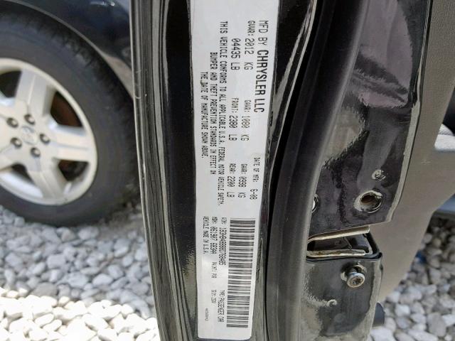 1B3HB48B88D768485 - 2008 DODGE CALIBER SX BLACK photo 10