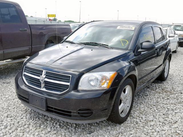 1B3HB48B88D768485 - 2008 DODGE CALIBER SX BLACK photo 2