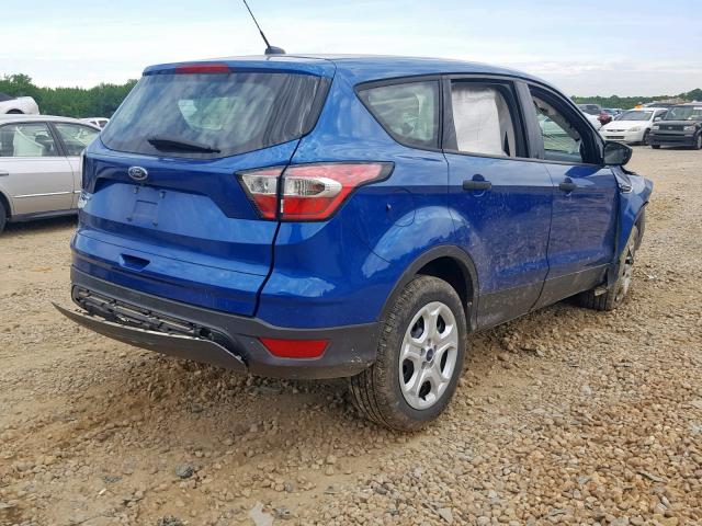 1FMCU0F70HUE85732 - 2017 FORD ESCAPE S BLUE photo 4