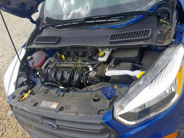 1FMCU0F70HUE85732 - 2017 FORD ESCAPE S BLUE photo 7