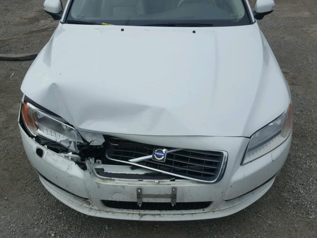 YV1AH992491105356 - 2009 VOLVO S80 T6 WHITE photo 7