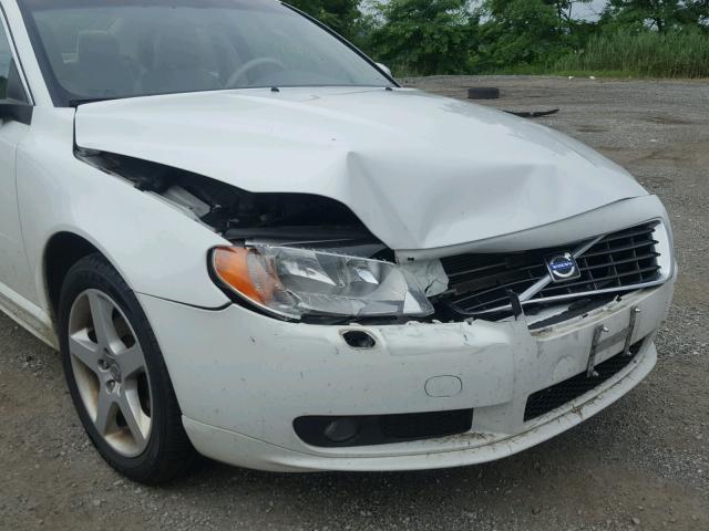 YV1AH992491105356 - 2009 VOLVO S80 T6 WHITE photo 9