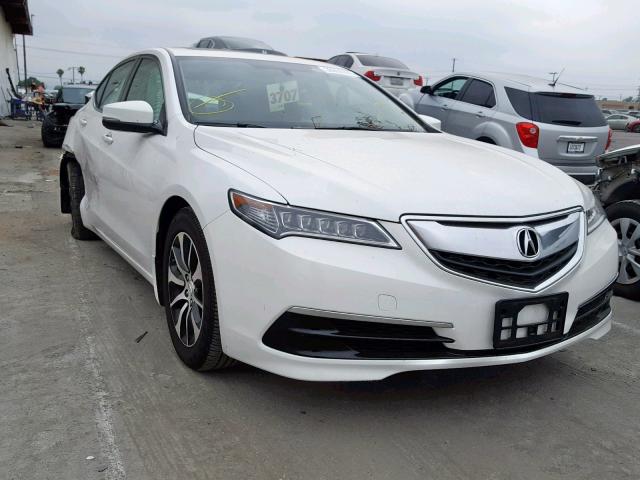 19UUB1F32FA028230 - 2015 ACURA TLX WHITE photo 1