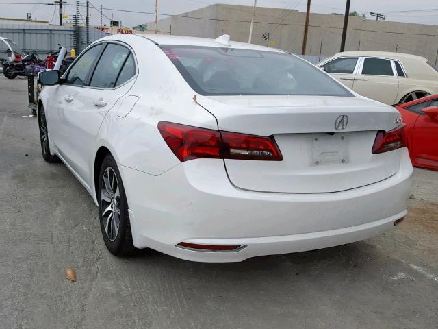 19UUB1F32FA028230 - 2015 ACURA TLX WHITE photo 3