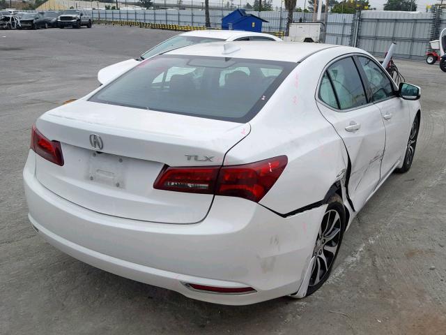 19UUB1F32FA028230 - 2015 ACURA TLX WHITE photo 4