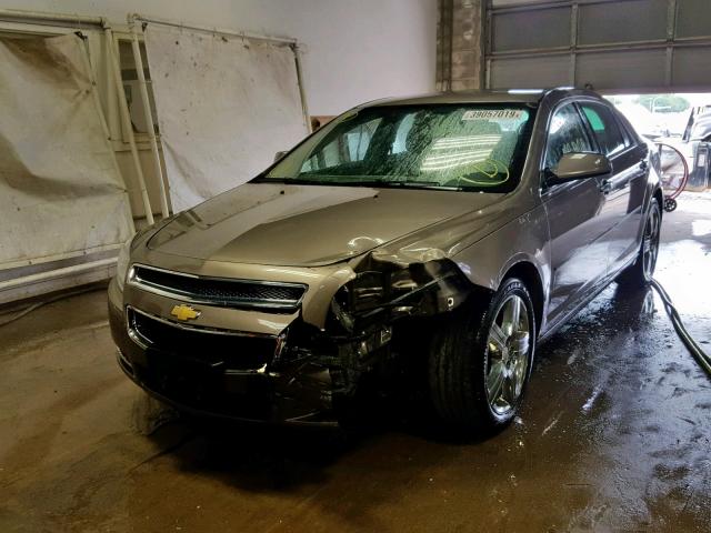 1G1ZC5E0XCF285918 - 2012 CHEVROLET MALIBU 1LT 石墨色 照片 2