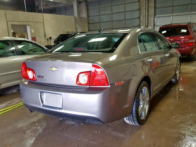 1G1ZC5E0XCF285918 - 2012 CHEVROLET MALIBU 1LT 石墨色 照片 4