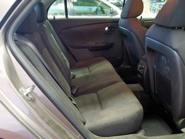 1G1ZC5E0XCF285918 - 2012 CHEVROLET MALIBU 1LT 石墨色 照片 6