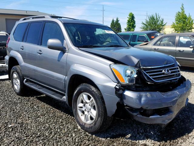 JTJBT20X770136934 - 2007 LEXUS GX 470 GRAY photo 1