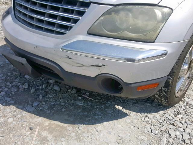 2A8GM68446R678349 - 2006 CHRYSLER PACIFICA T GOLD photo 9