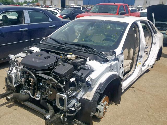 3LN6L5E94KR602209 - 2019 LINCOLN MKZ RESERV WHITE photo 2