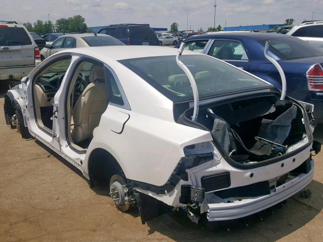 3LN6L5E94KR602209 - 2019 LINCOLN MKZ RESERV WHITE photo 3