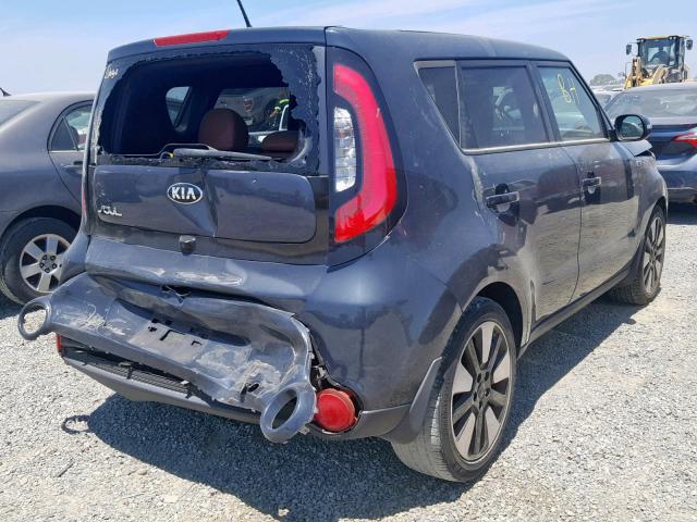 KNDJX3A50F7136415 - 2015 KIA SOUL ! GRAY photo 4