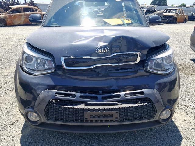 KNDJX3A50F7136415 - 2015 KIA SOUL ! GRAY photo 7