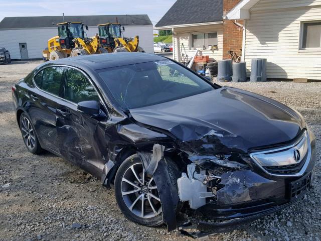 19UUB2F52FA026114 - 2015 ACURA TLX TECH BROWN photo 1