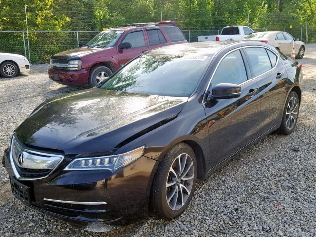 19UUB2F52FA026114 - 2015 ACURA TLX TECH BROWN photo 2