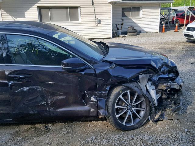 19UUB2F52FA026114 - 2015 ACURA TLX TECH BROWN photo 9