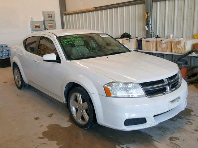 1B3BD1FB6BN586657 - 2011 DODGE AVENGER MA WHITE photo 1