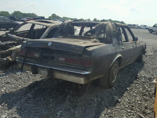 1C3BF66P8HW107048 - 1987 CHRYSLER FIFTH AVEN BURN photo 4