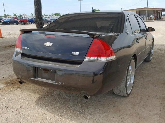 2G1WD58C269150774 - 2006 CHEVROLET IMPALA SUP შავი ფოტო 4