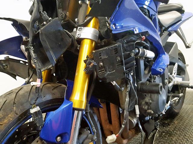 JYARJ16EX9A011118 - 2009 YAMAHA YZFR6 BLUE photo 11