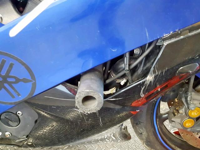 JYARJ16EX9A011118 - 2009 YAMAHA YZFR6 BLUE photo 16