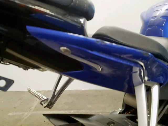 JYARJ16EX9A011118 - 2009 YAMAHA YZFR6 BLUE photo 19